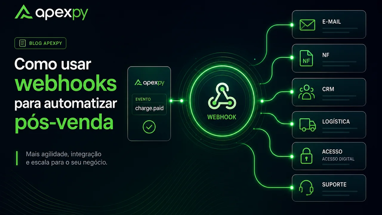 Webhook apexpy acionando email nf crm e acesso digital